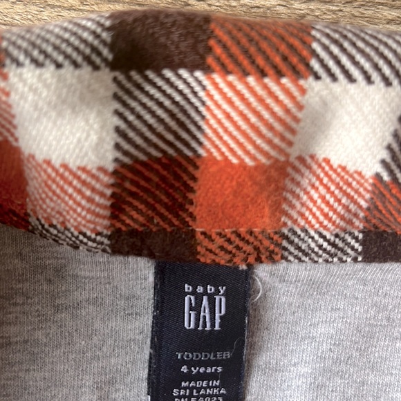 Gap 3T/4T Flannel Jacket - Picture 3 of 3